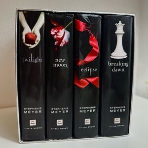 The Twilight Saga Collection box Set by Stephenie Meyer (2008, Hardcover) 1st Ed